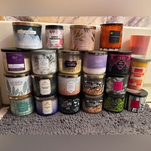 Bath & BodyWorks Scented Candles